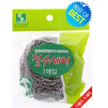 Miếng cọ xoong nồi búi sắt 철수세미